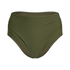 Bikini Bottom Alta Cheeky Shaping Luna, Verde