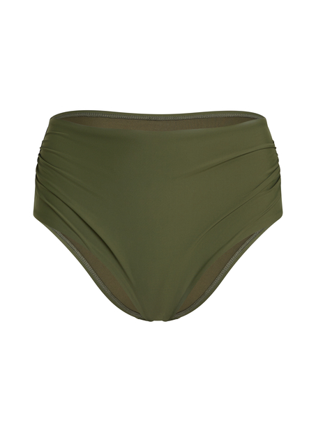 Bikini Bottom Alta Cheeky Shaping Luna, Verde