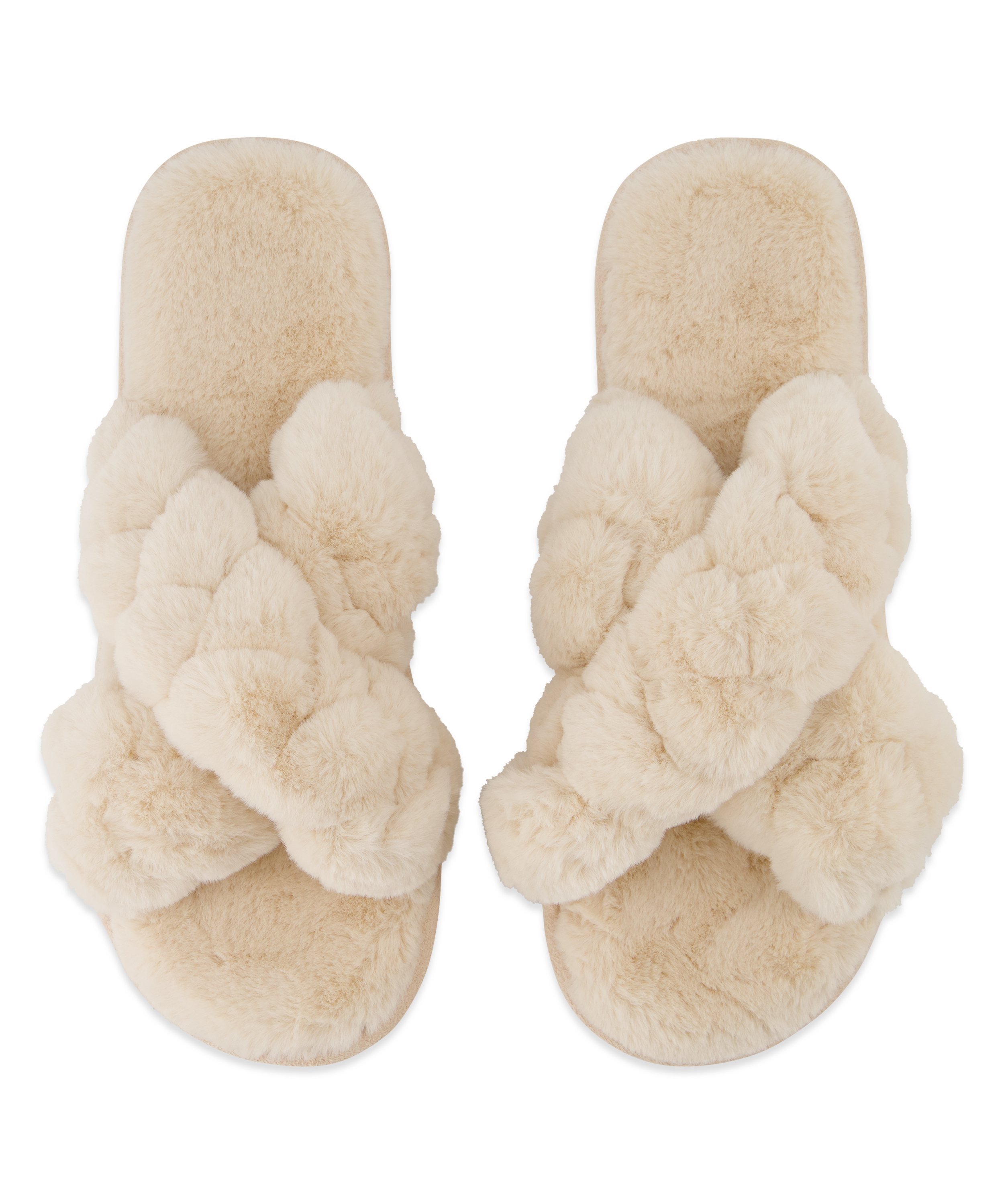 Pantuflas Lia, Blanco, main