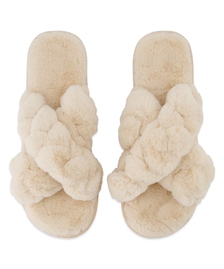 Pantuflas Lia, Blanco