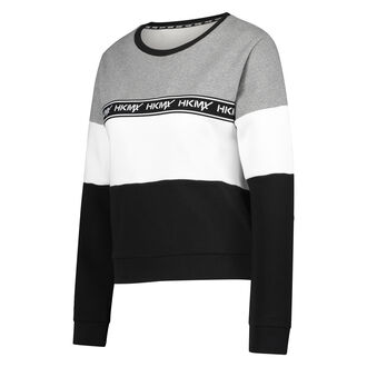 Sudadera polar de HKMX Colourblock, Gris