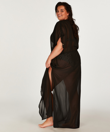 Kimono transparente, Negro