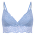 Bralette triangular Posie, Azul