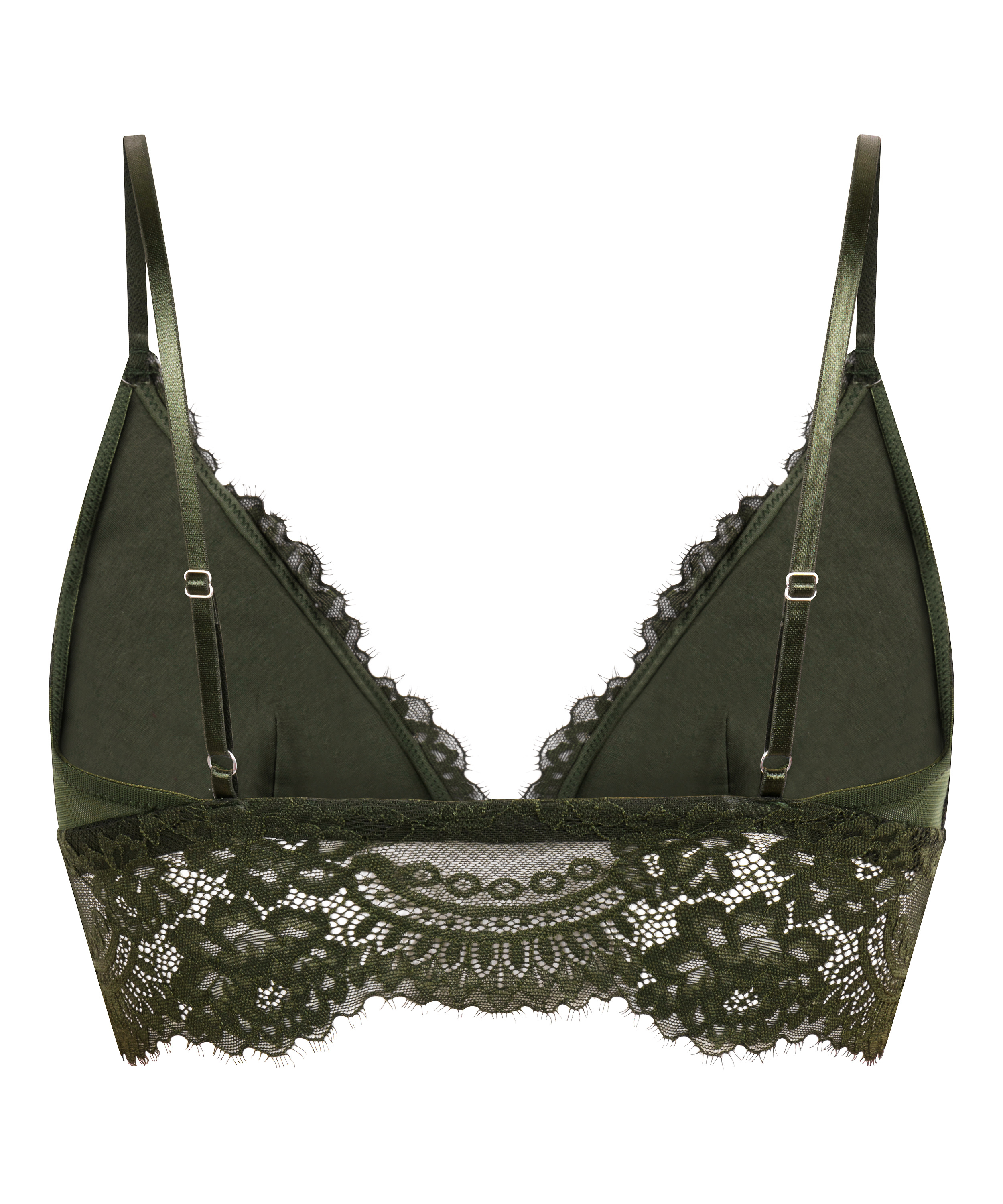 Bralette triangular Amara, Verde, main