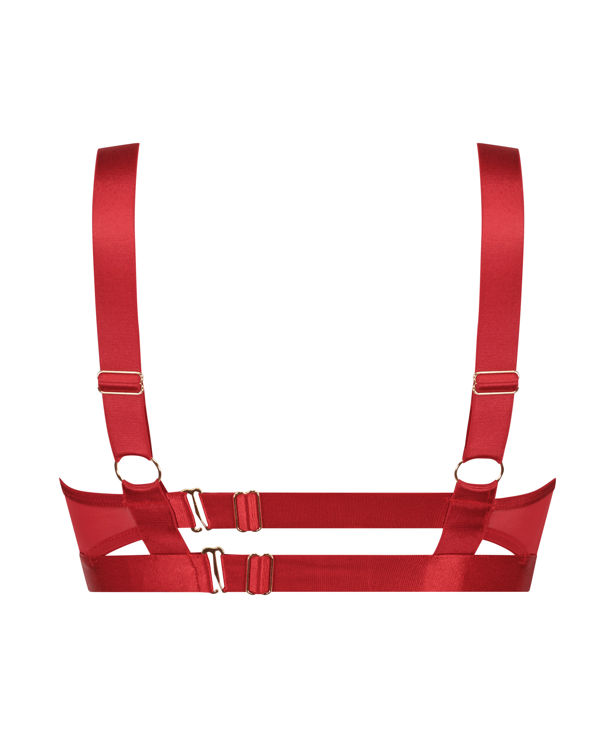 Sujetador con aros no preformado Aurelia, Rojo, main