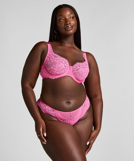 Sujetador con aros no preformado Daisy, Rosa