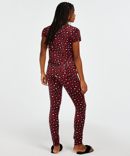 Top de terciopelo, Rojo