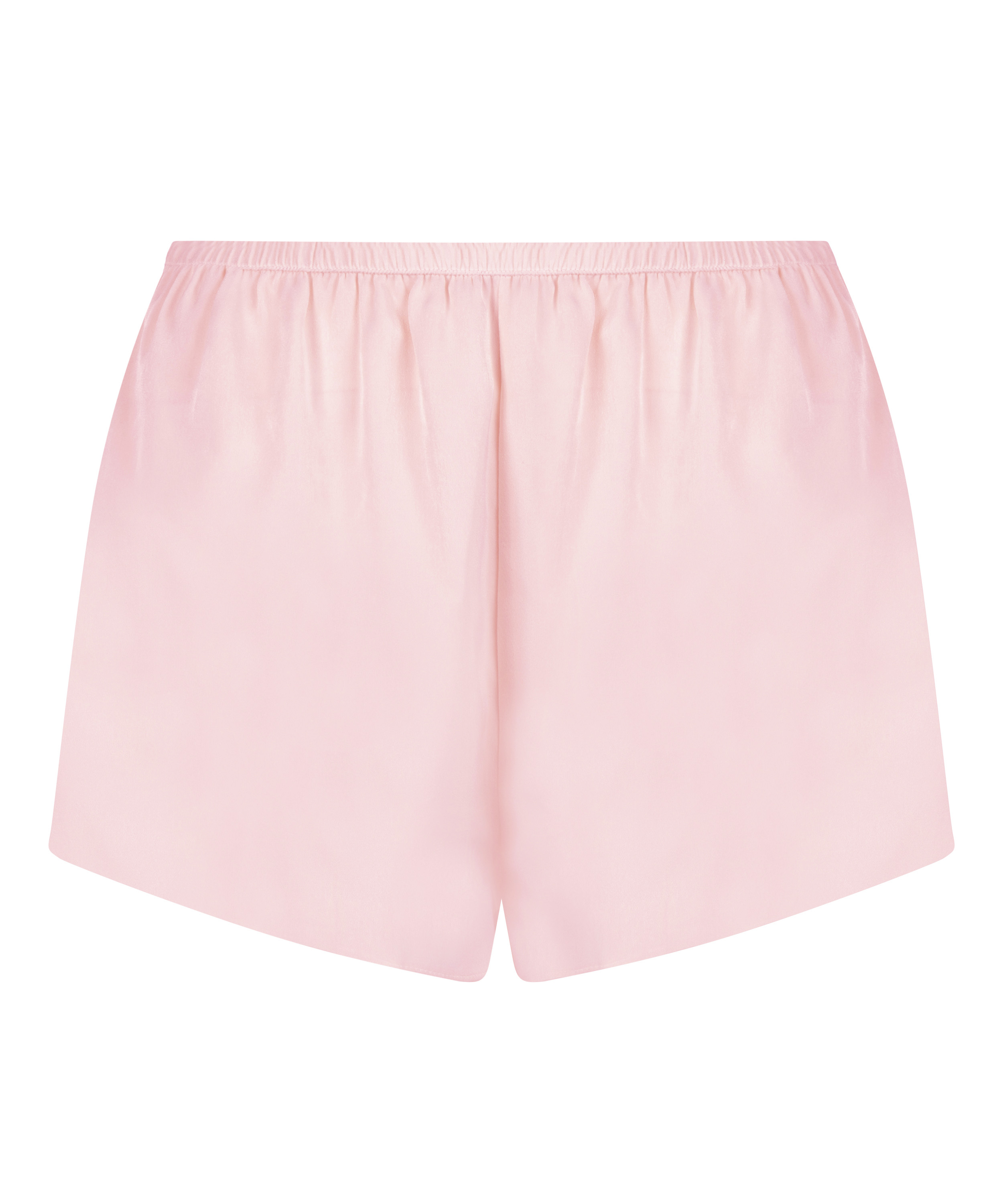 Short de sat&eacute;n Minimal, Rosa, main