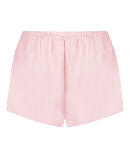 Short de sat&eacute;n Minimal, Rosa