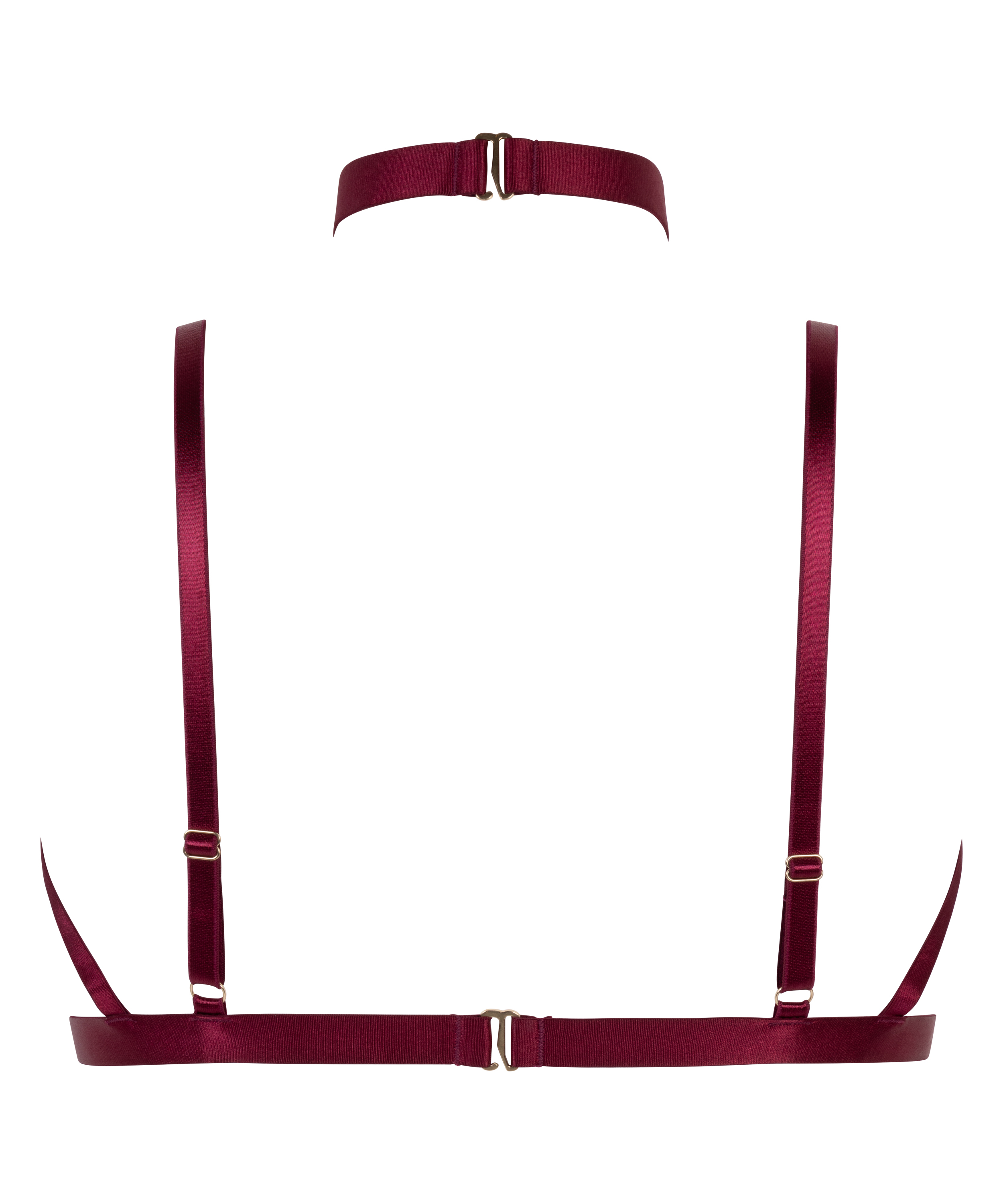 Top arnés Scarlett, Rojo, main