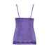 Camiseta top Velours Lace, Morado