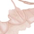 Sujetador longline no preformado Sher, Rosa