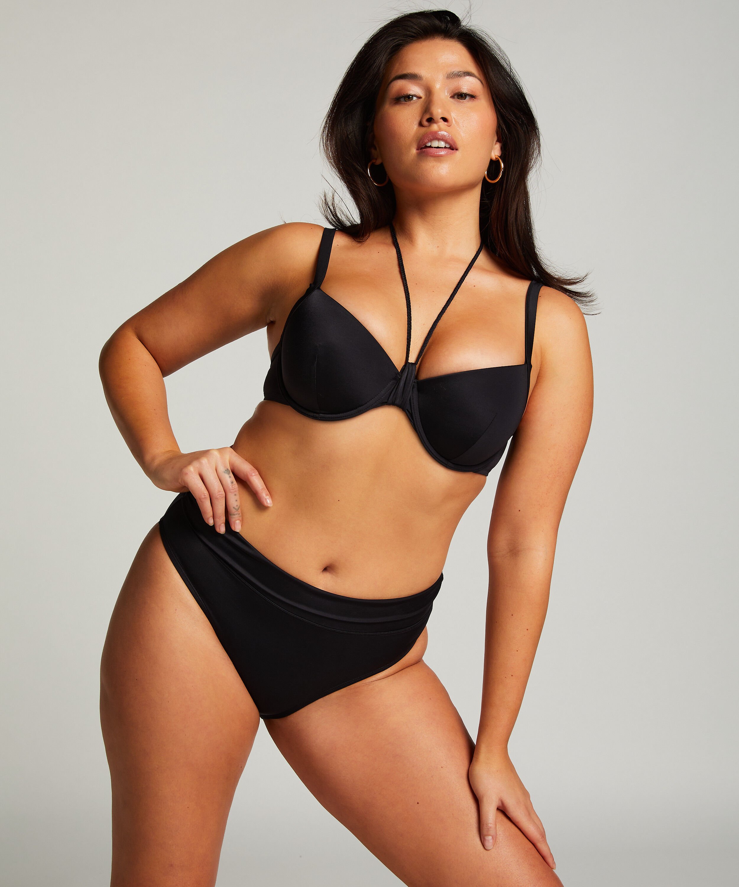 Braguita de Bikini Rio Luxe, Negro