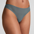Tanga invisible Stripe mesh, Gris