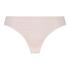 Tanga invisible Stripe mesh, Rosa