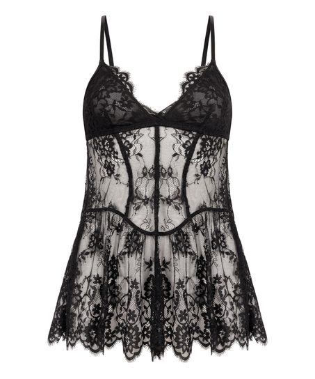 Picardías Annabelle, Negro