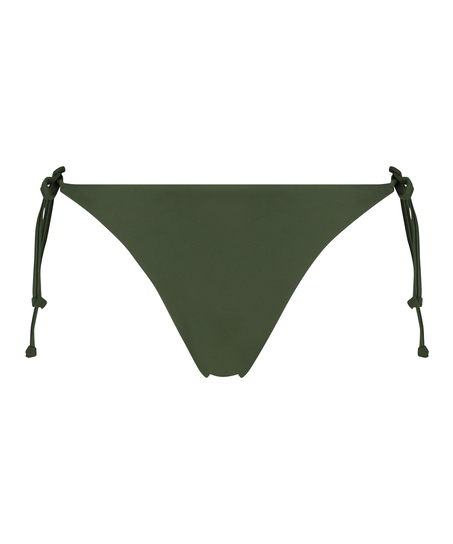 Pantalón de bikini y tanga Luxe, Verde