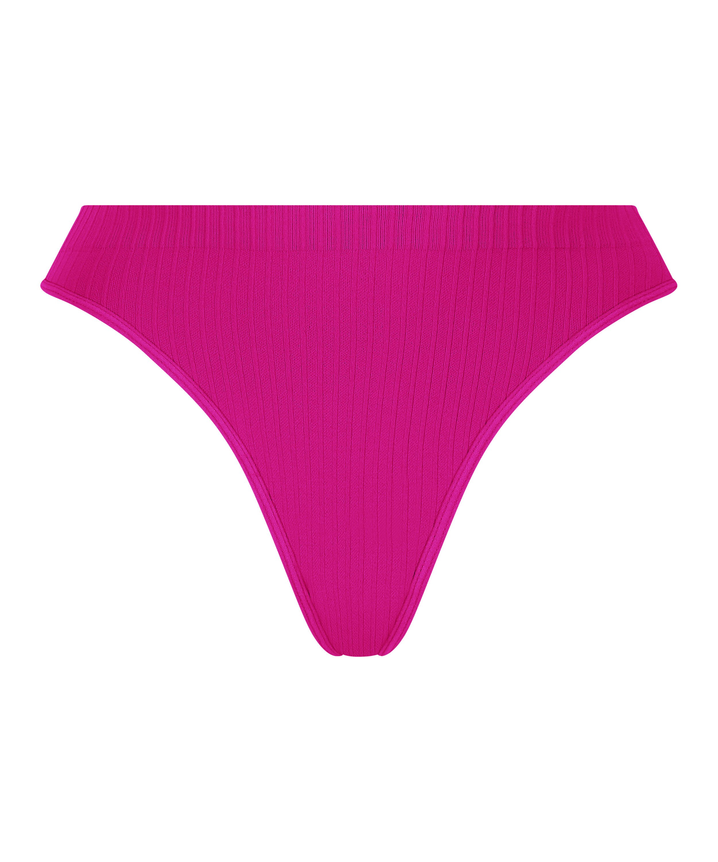Tanga de tiro alto Dianne, Rosa