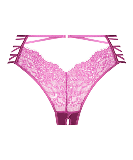 Brasileña de entrepierna abierta Monet, Morado