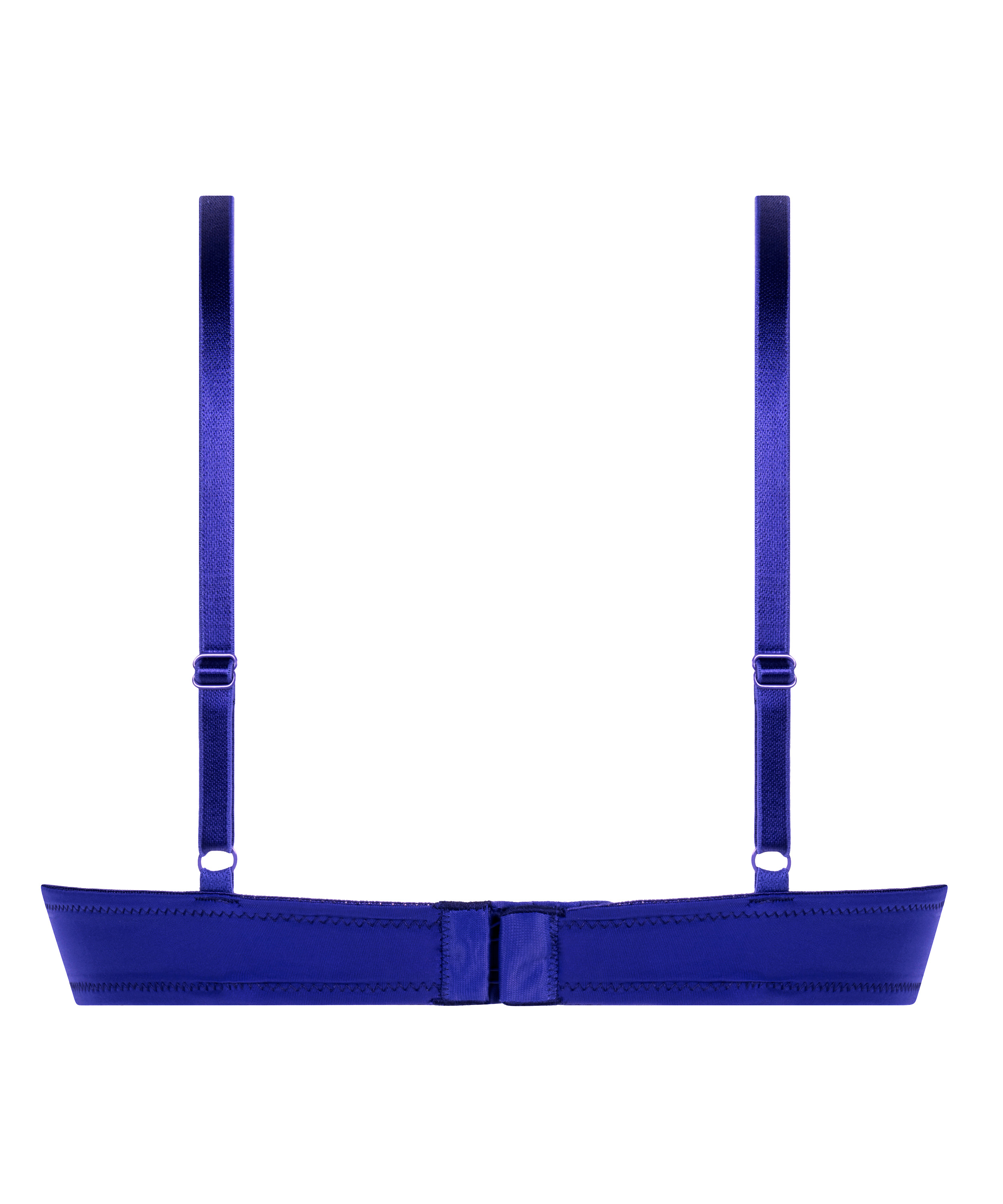 ﻿Sujetador con aros preformado Plunge, Azul, main