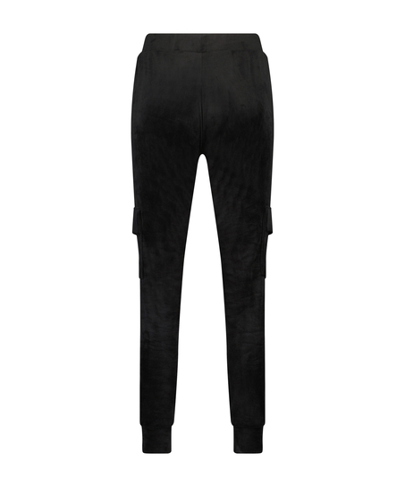 Tall Pantalones de deporte Velours, Negro