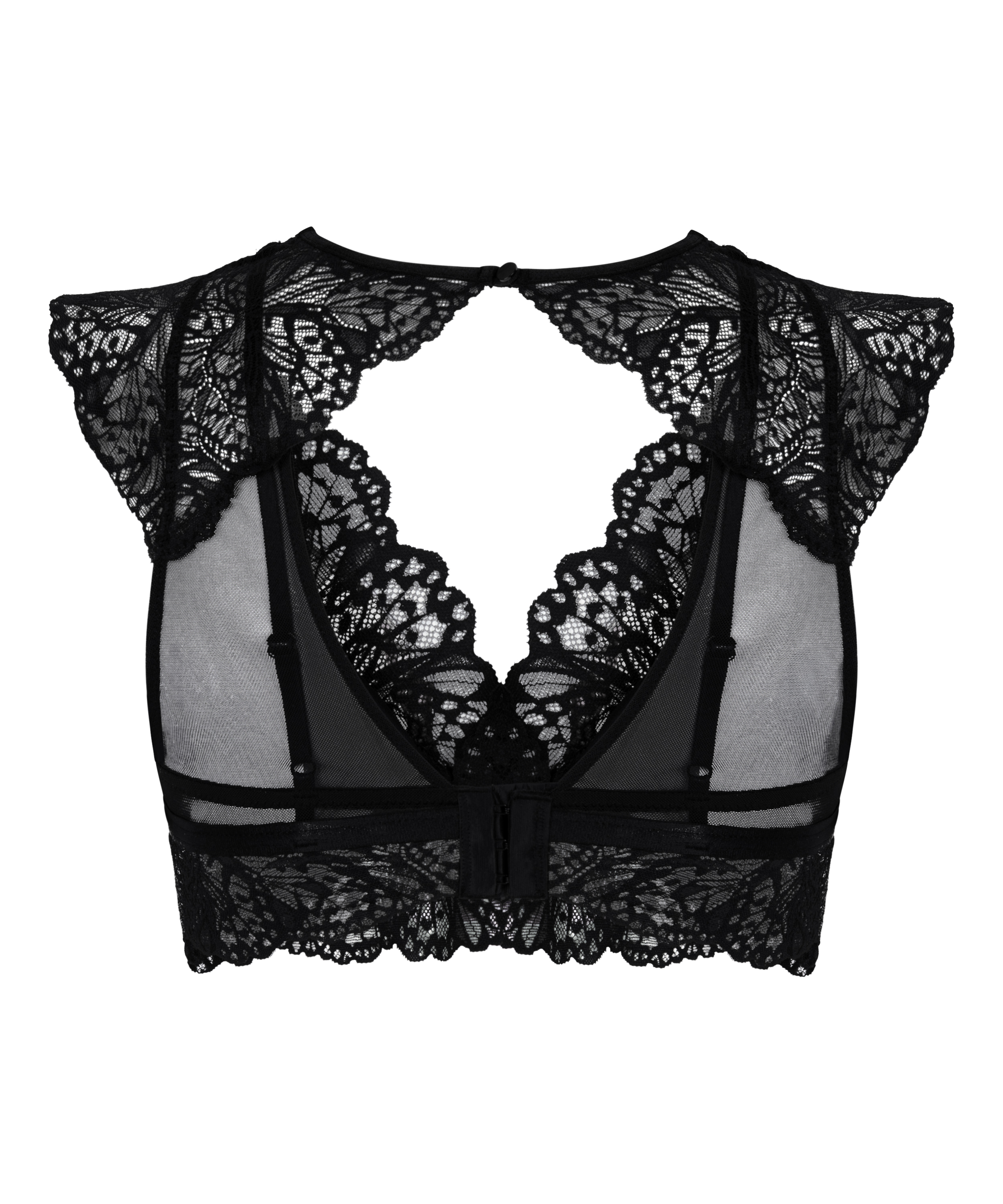 Bralette Posie, Negro, main