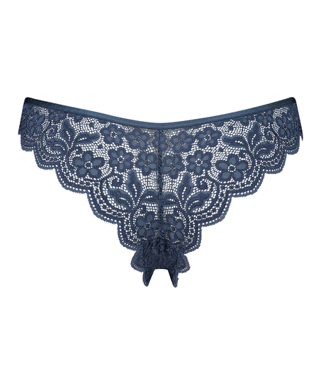 Braguita brasile&ntilde;a de pierna Lace, Azul