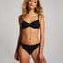 Braguita de bikini Scallop, Negro