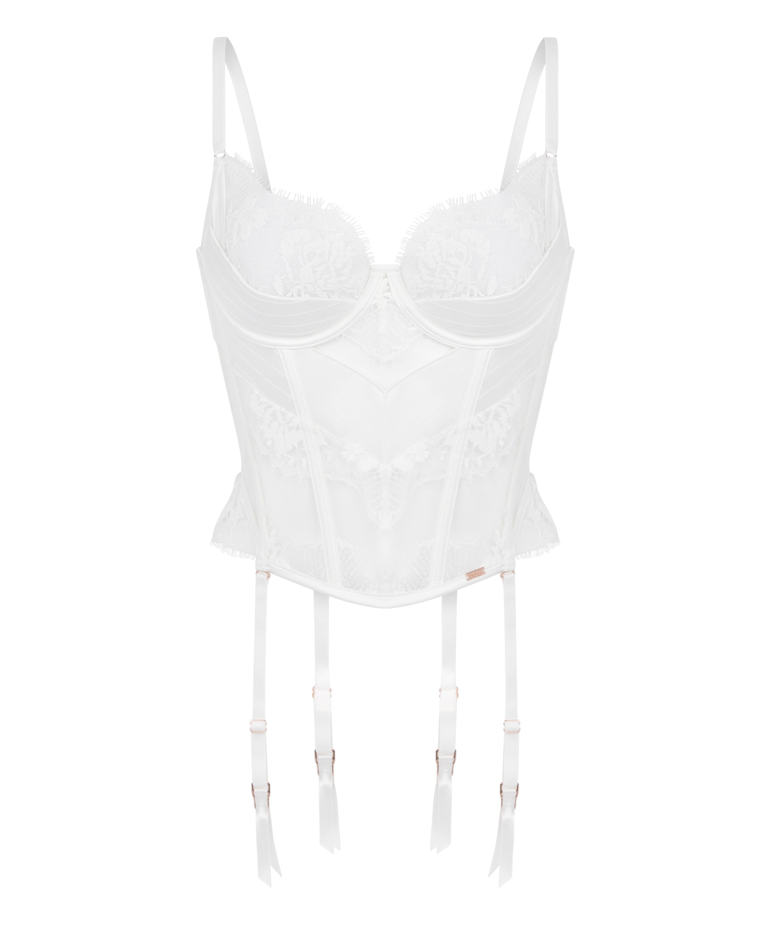 Bustier Tiah, Blanco, main