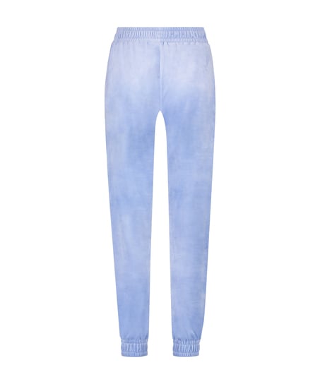 Pantalones de deporte Velours, Azul
