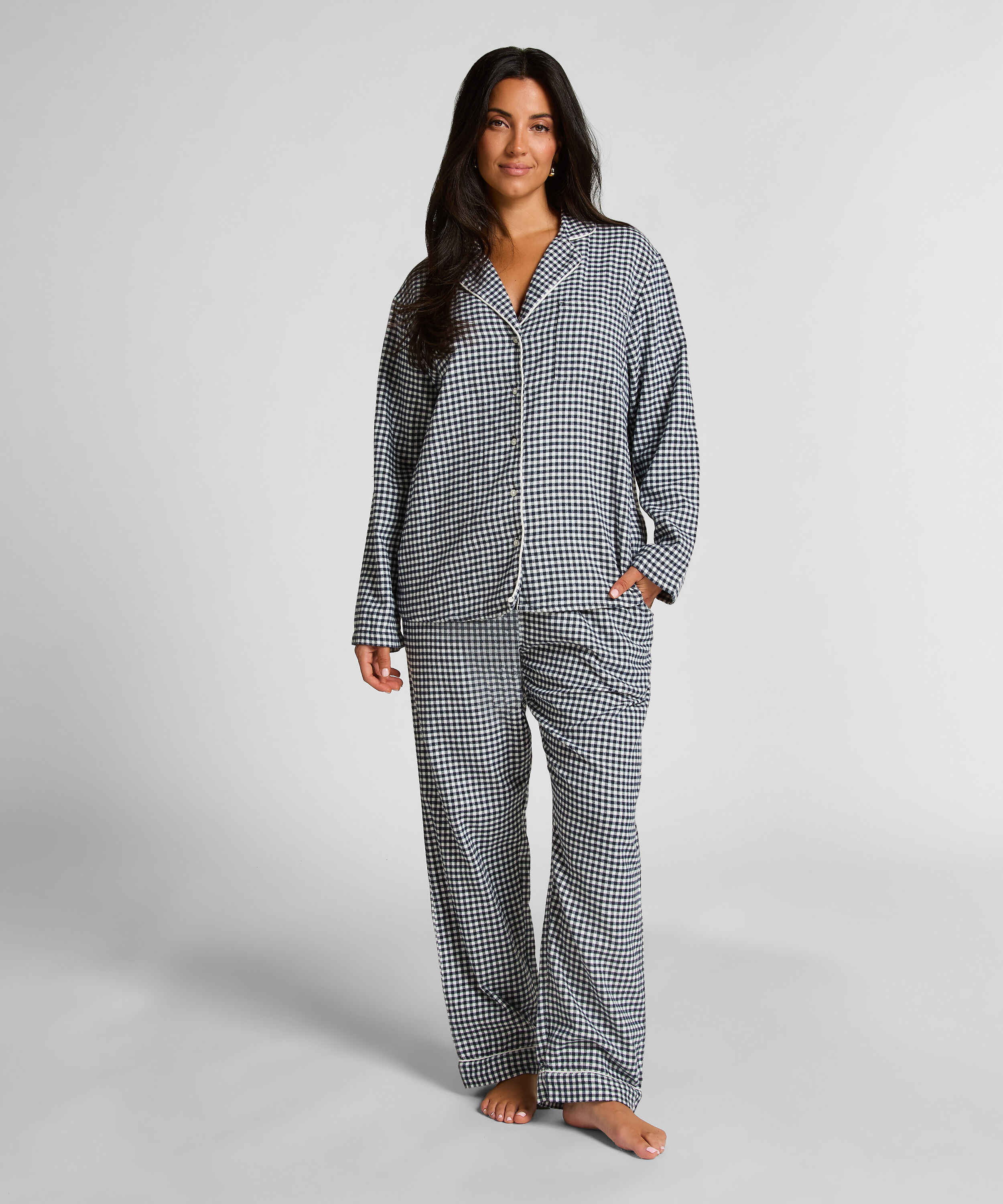 Top de pijama Flanel Essentials