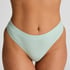 Tanga de tiro alto Dianne, Verde