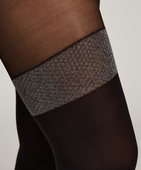 Medias autoregentes de 50 denieres, Negro