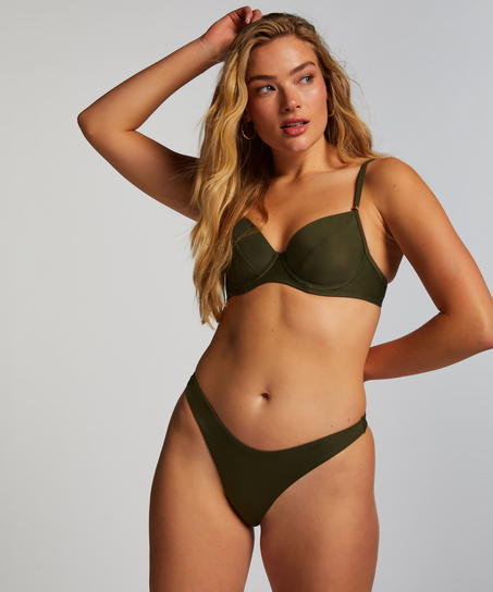 Top de bikini Luxe, Verde