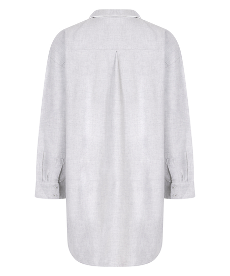 Camisón Flanel, Gris