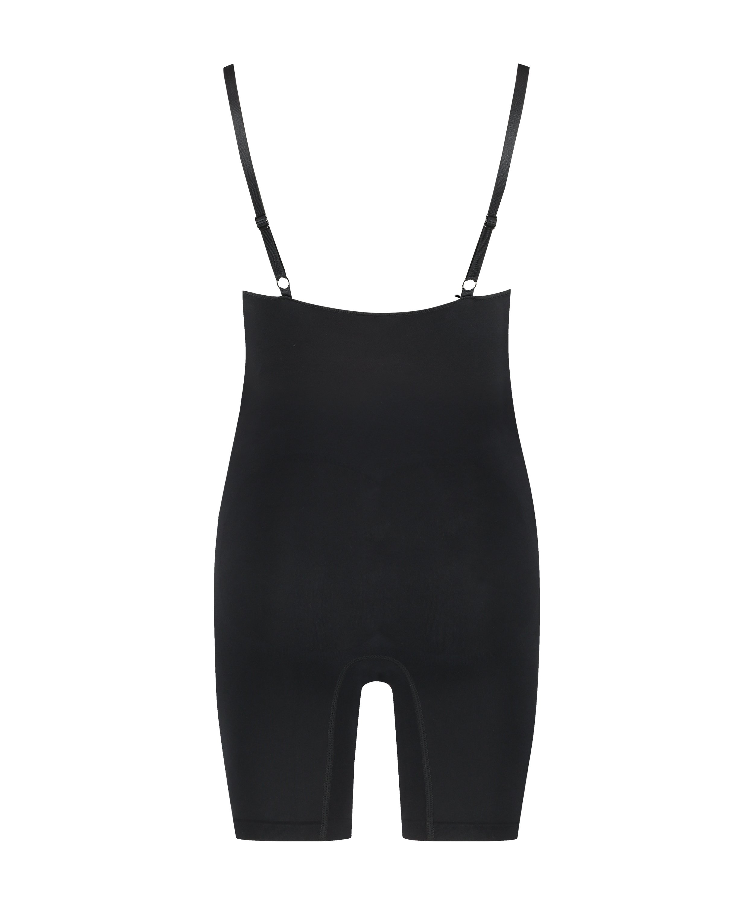 Bodi sin costuras para muslos más delgados, Negro, main