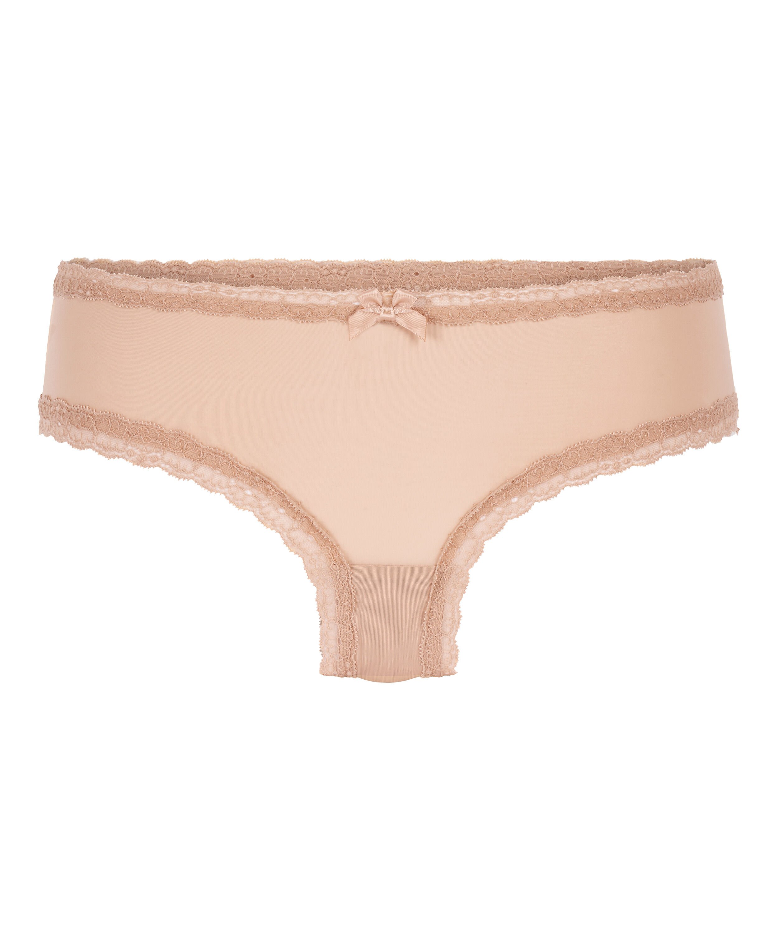 Braguita basile&ntilde;a con forma de V London, Beige