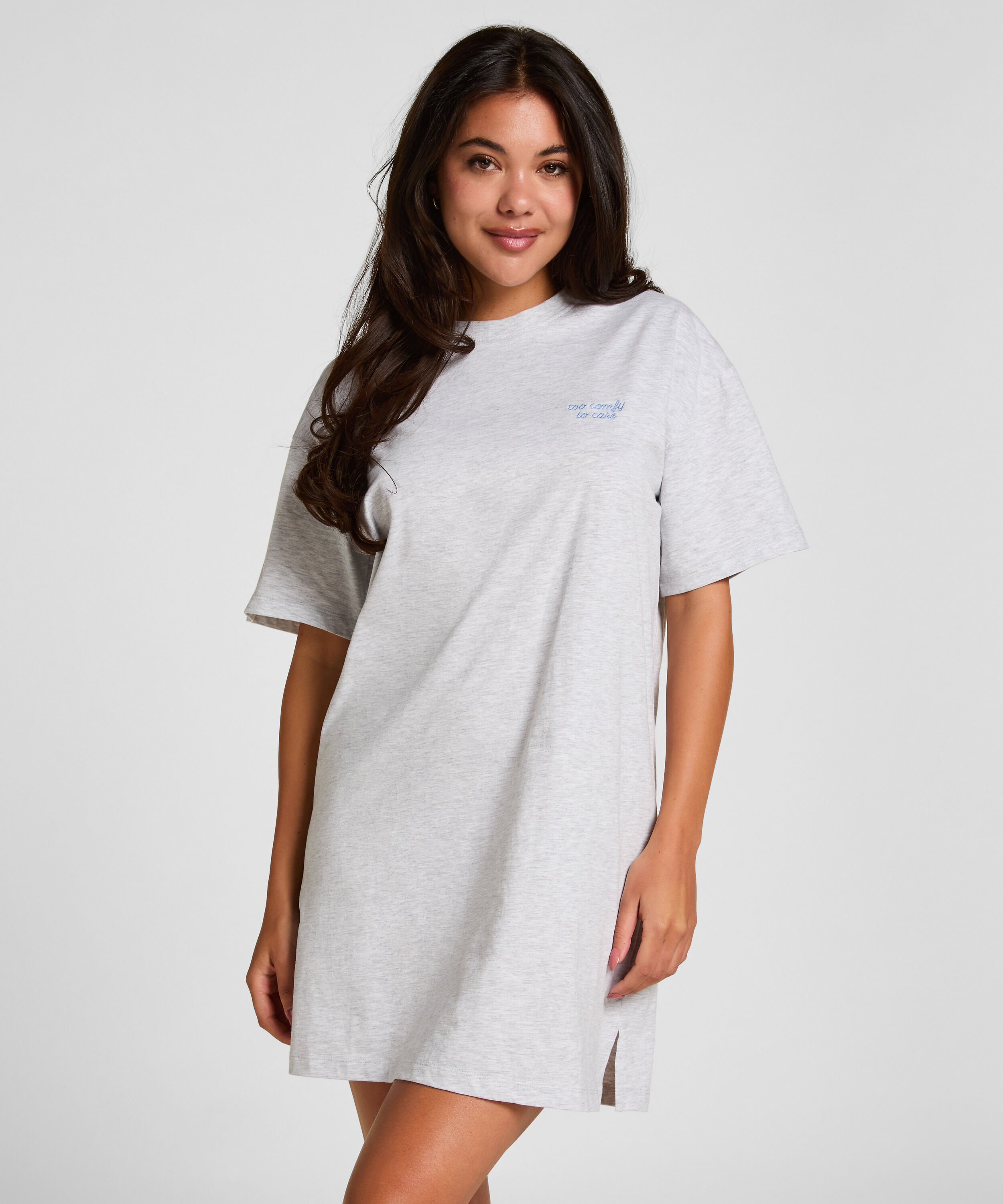 Camisón de cuello redondo