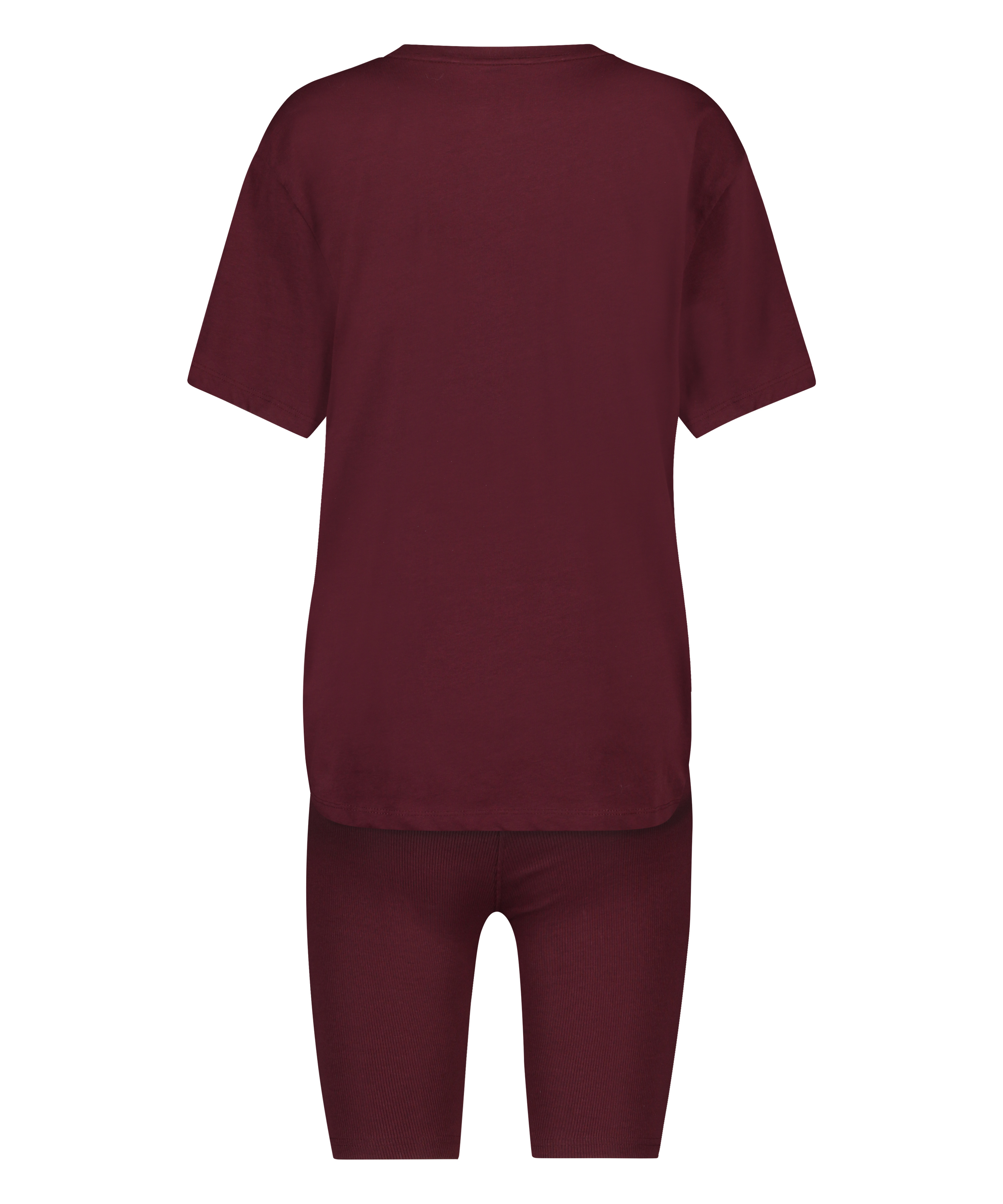 Conjunto de pijama corto Biker, Rojo, main