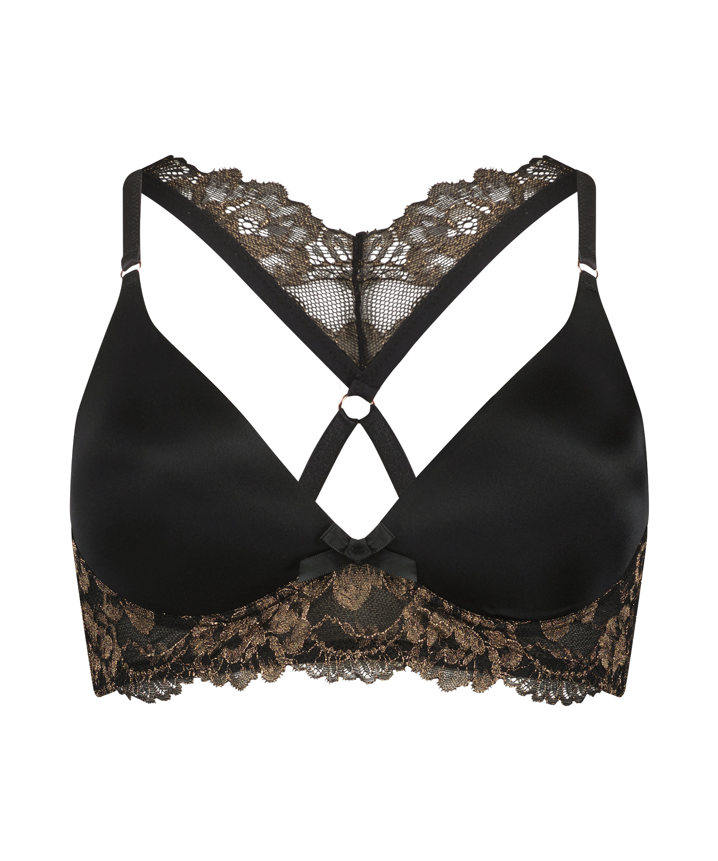 Sujetador acolchado sin aros Lexi, Negro, main