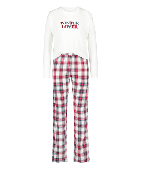 Conjunto de pijama, Rojo