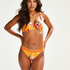 Top de bikini con aros preformado Orchid, Amarillo