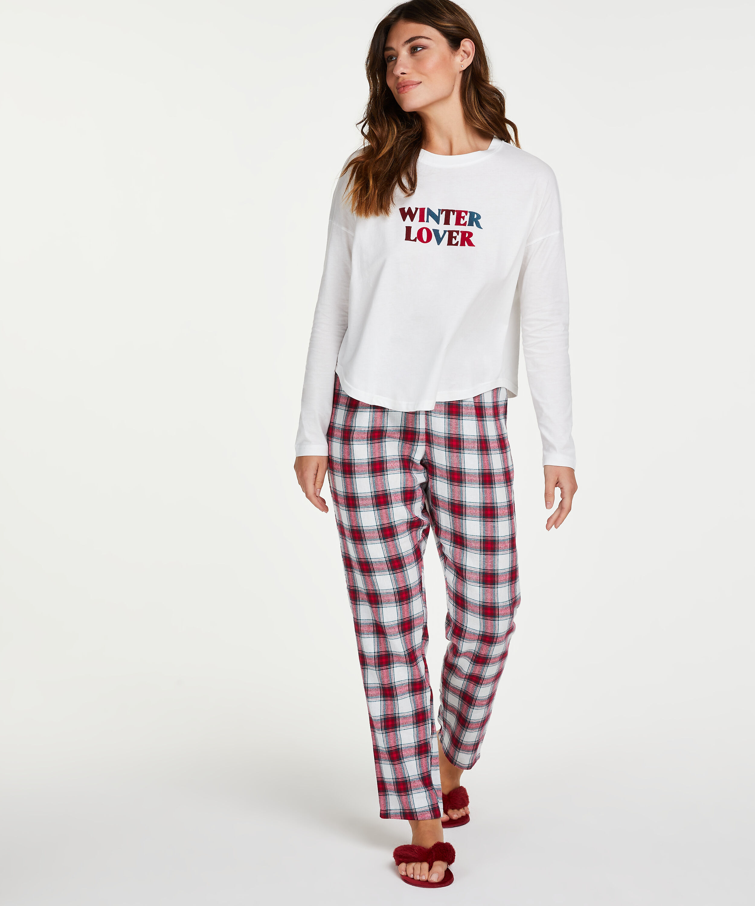 Conjunto de pijama, Rojo