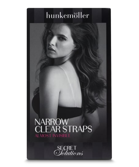 Tirantes de sujetador transparentes, Blanco