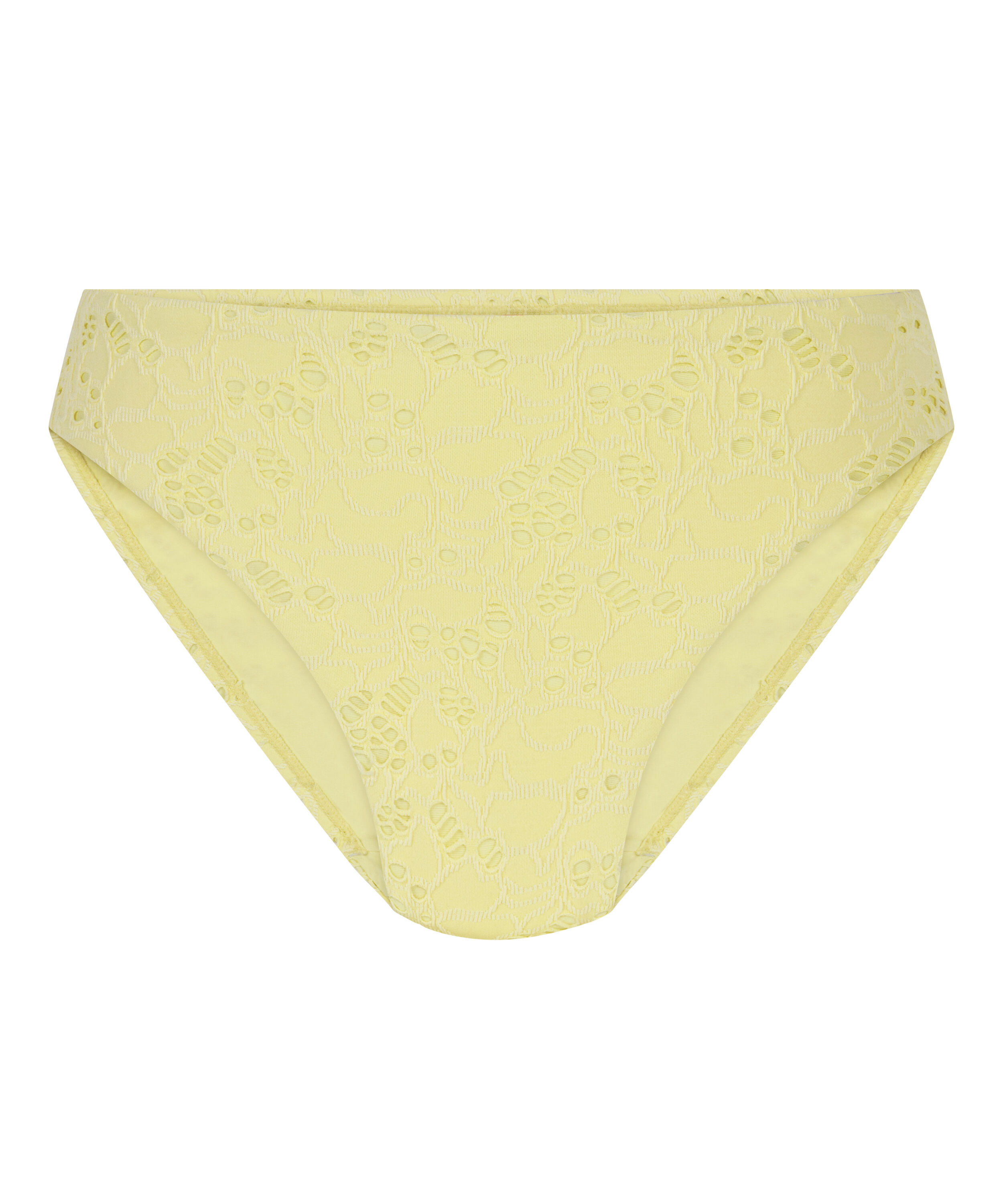 Braguita de bikini Crochet, Amarillo