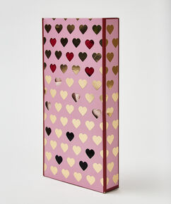 Caja de regalo de calcetines brillante, Rosa