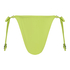 Braguita de bikini de pernera alta Wild, Verde