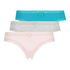 Pack de 3 braguitas brasileñas Serenity, Azul