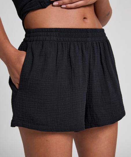 Short de muselina, Negro