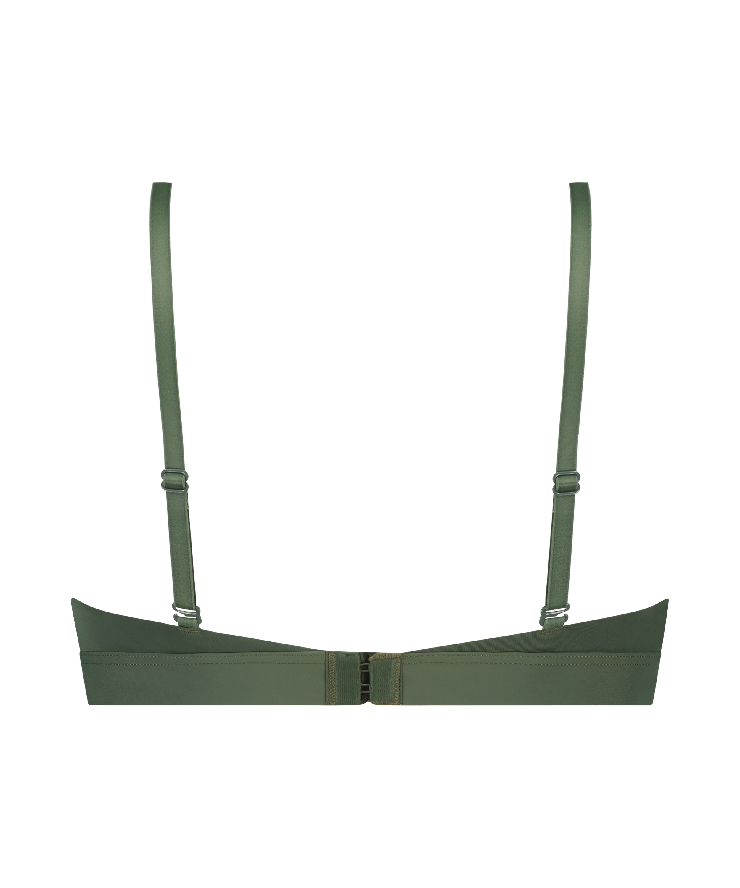 Sujetador preformado sin aros, Verde, main